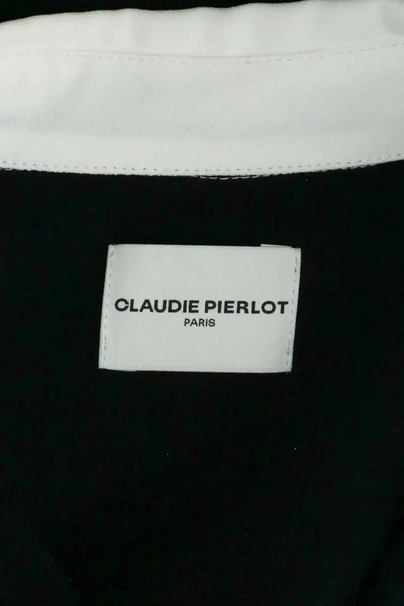Robe Claudie Pierlot Marine en Synthétique