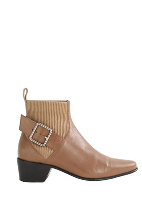 Boots à boucles Pierre Hardy  Marron