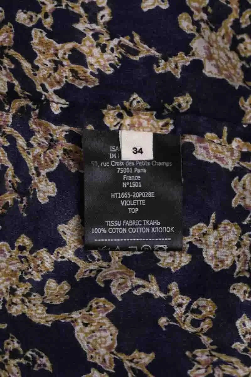 Blouse Isabel Marant Étoile Marine en Coton