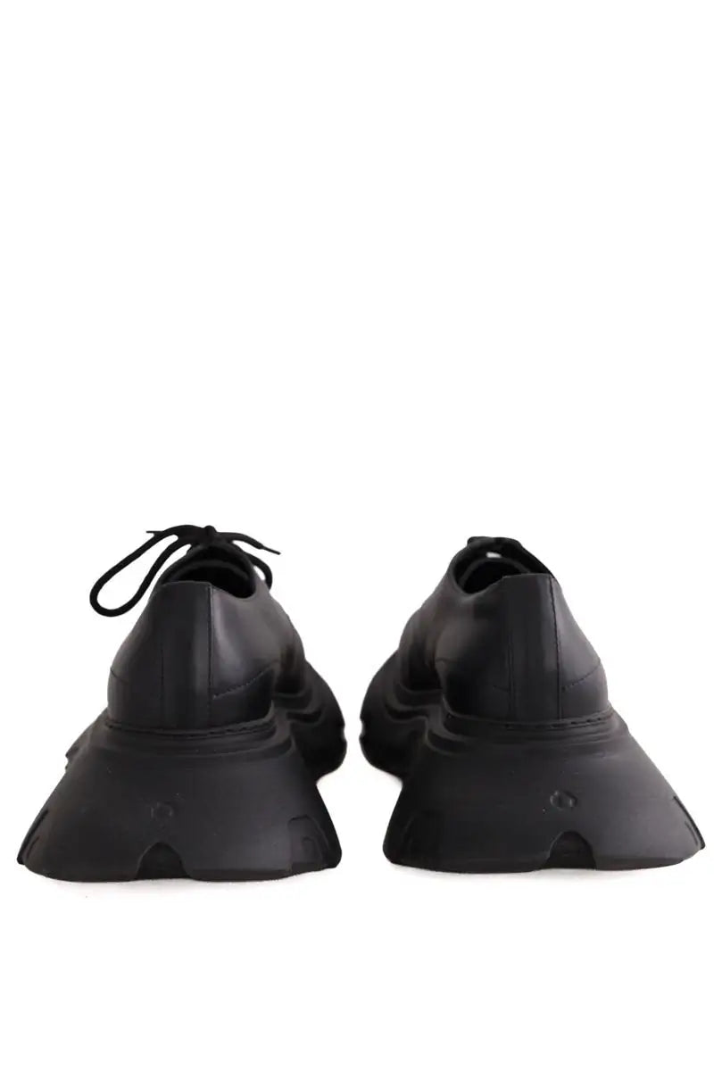 Chaussures à lacets PHILEO Noir en Cuir