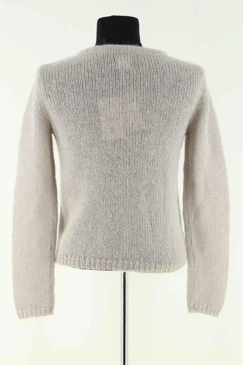 Cardigan Des Petits Hauts Gris en Laine