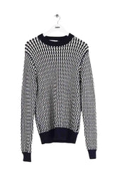 Pull Sandro Blanc en Laine, taille S - Seconde Main