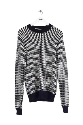 Pull Sandro Blanc en Laine, taille S - Seconde Main