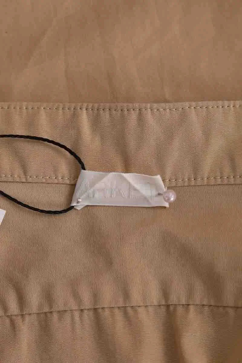 Chemise Arket Camel en Coton