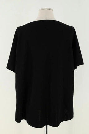 Top Eric Bompard Noir en Synthétique