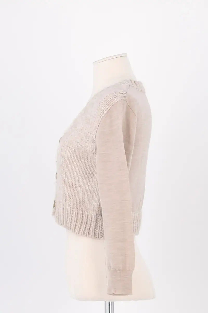 Cardigan Paule Ka Beige en Laine
