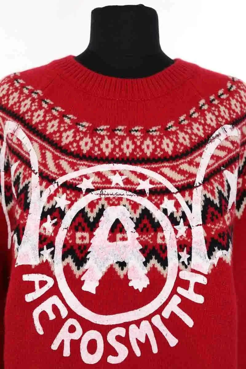 Pull Junya Watanabe Rouge en Laine
