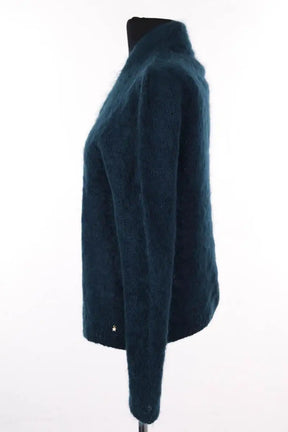 Cardigan Des Petits Hauts Bleu en Laine