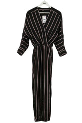 Combinaison Maje Noir en Viscose, taille S - Seconde Main
