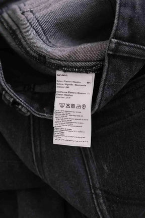 Jean large Gerard Darel Anna Noir en Coton
