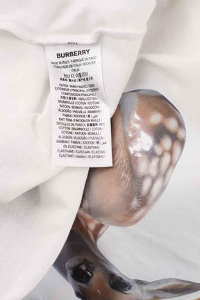 T-shirt Burberry  Blanc