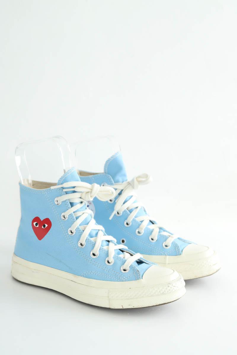 Baskets Comme Des Garçons  Bleu