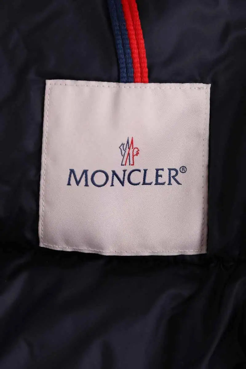 Doudoune Moncler Bleu en Synthétique