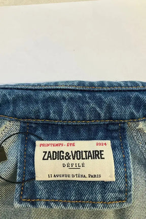 Veste Zadig & Voltaire Bleu en Coton