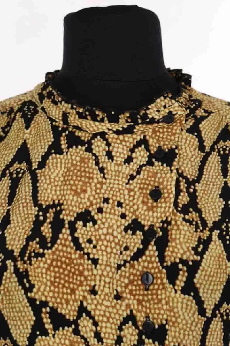 Robe Ba&Sh Jaune en Synthétique