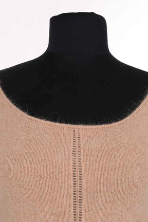 Pull Pinko Beige en Laine