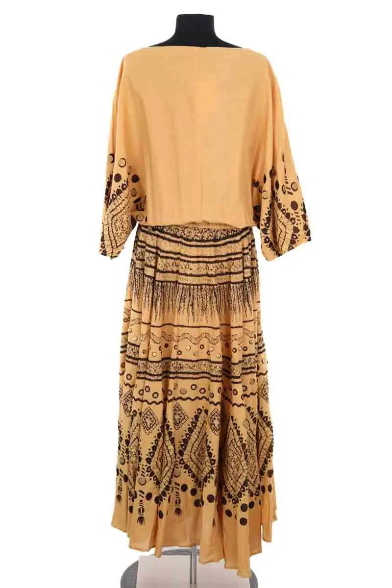Robe Mes Demoiselles Beige en Coton