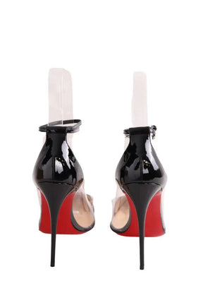 Talons Christian Louboutin Noir en Cuir