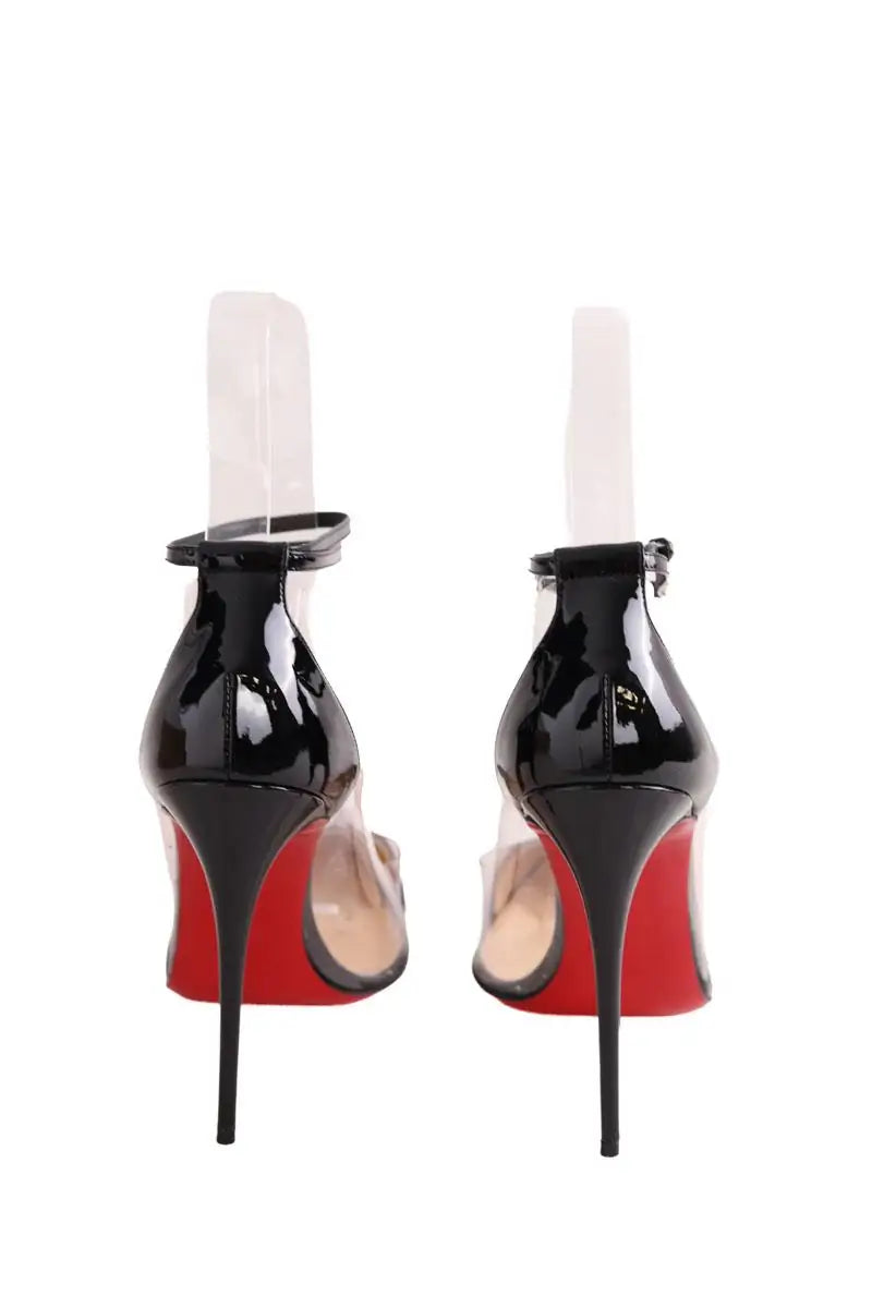 Talons Christian Louboutin Noir en Cuir
