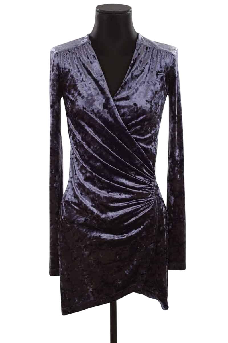 Mi-longueur Off White  Bleu