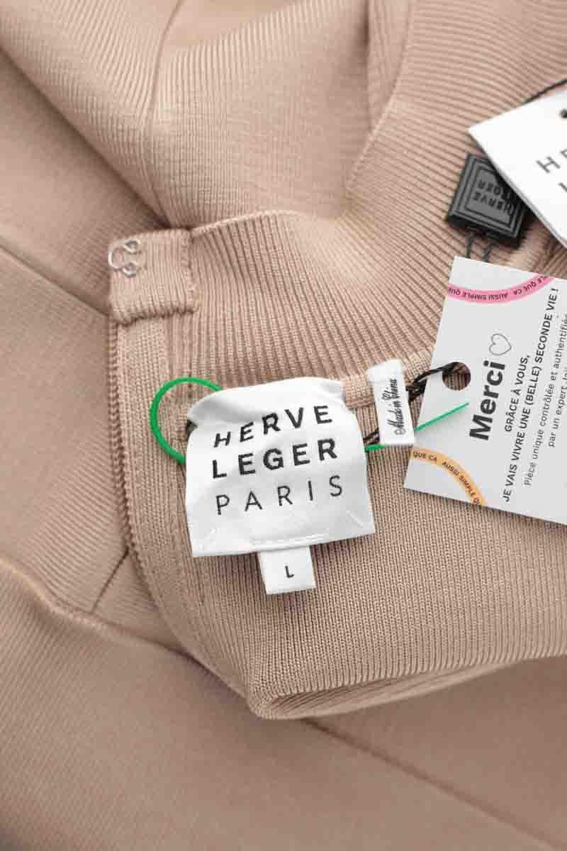Autres Herve Leger  Beige