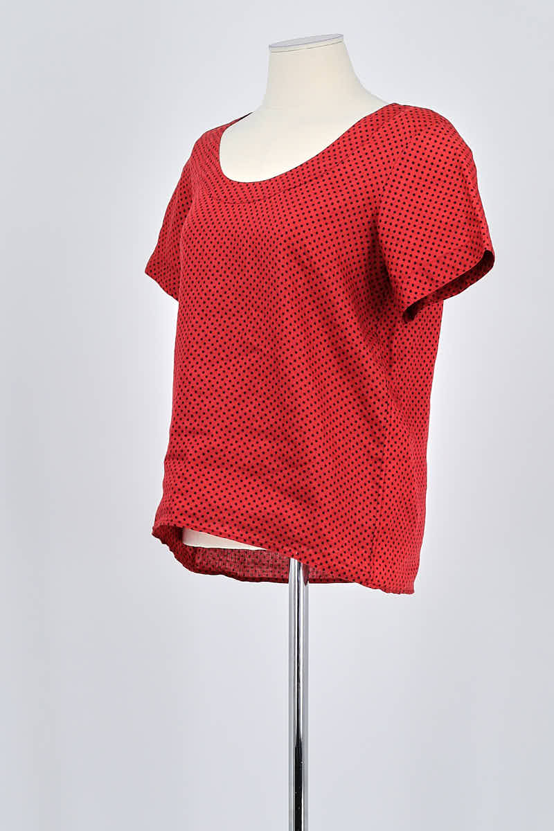 T-shirt Saint Laurent  Rouge