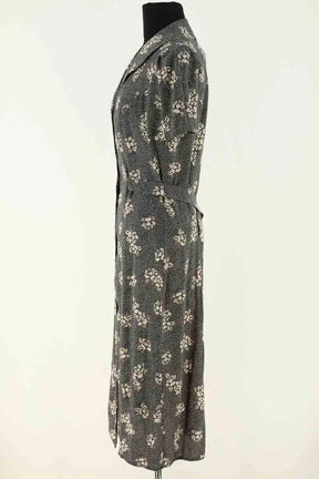 Robe Rouje Noir en Synthétique