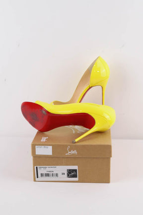 Talons Christian Louboutin  Jaune