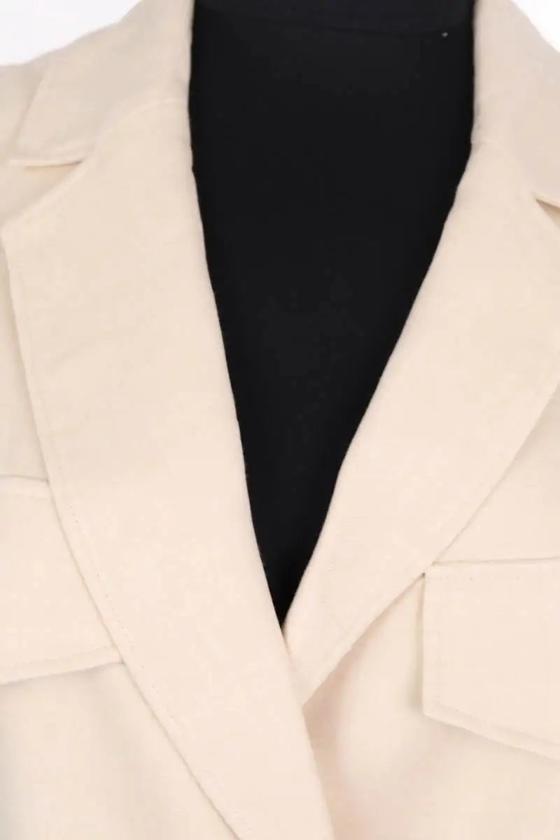 Veste Maison 123 Ecru en Viscose