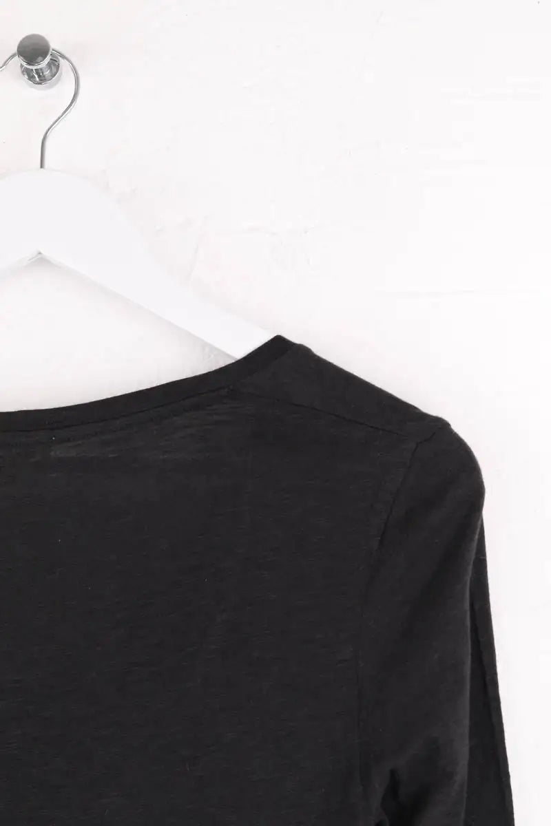 T-shirt American Vintage Anthracite en Coton