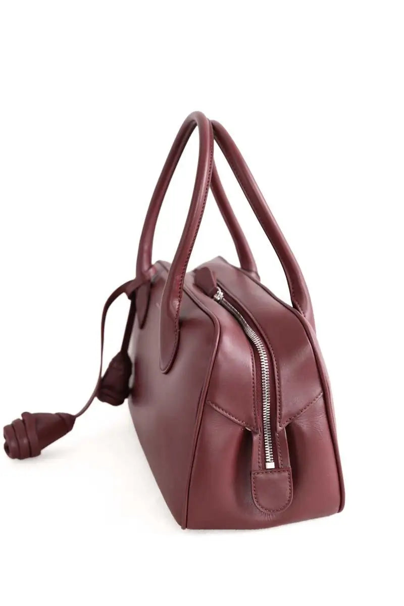 Sac porté épaule Magda Butrym Brigitte Bordeaux en Cuir
