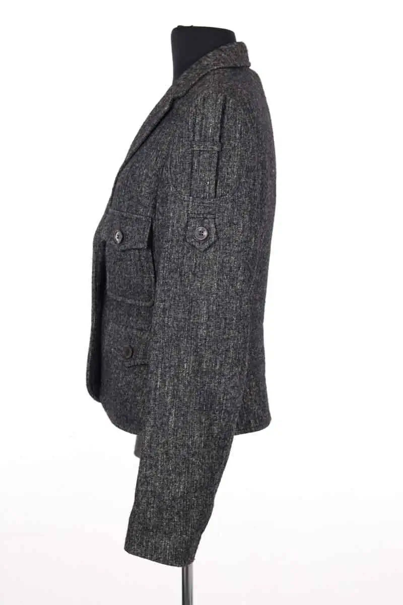 Veste Yves Saint Laurent Anthracite en Laine