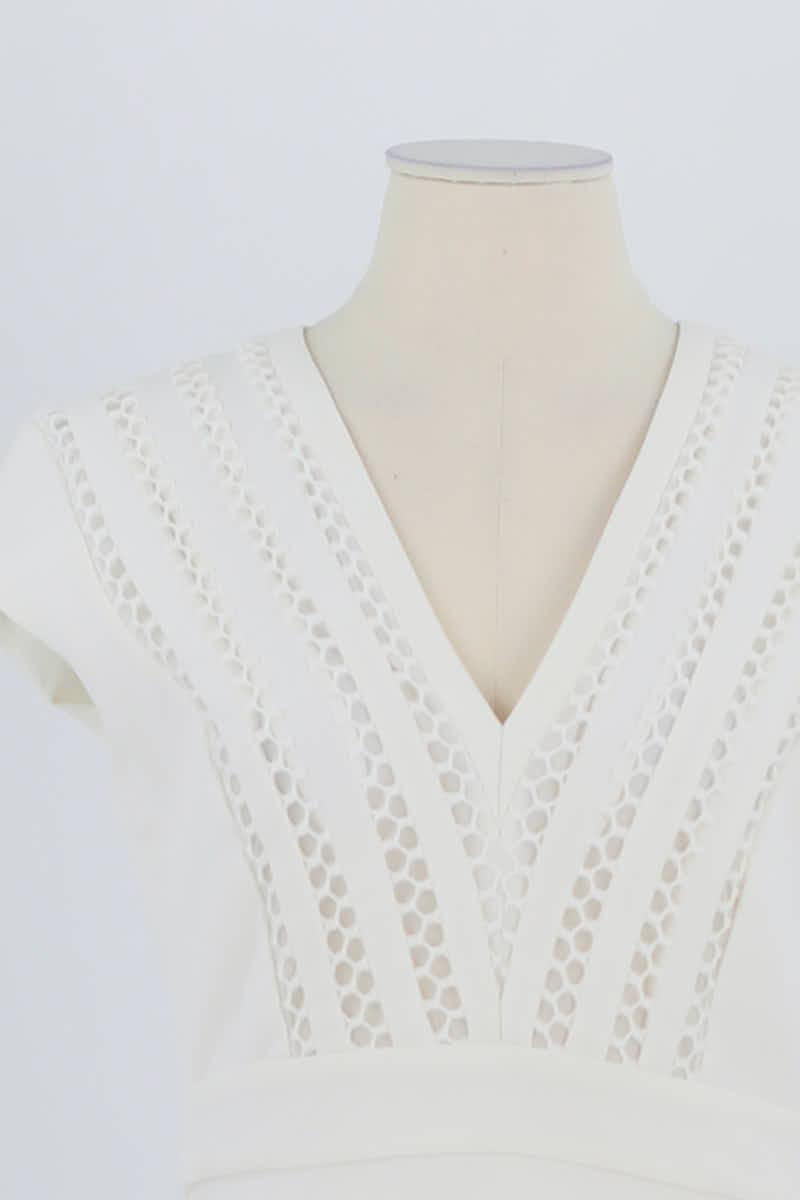 Robe Sandro  Blanc
