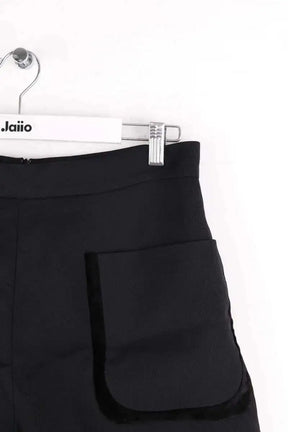 Short Sandro Noir en Viscose