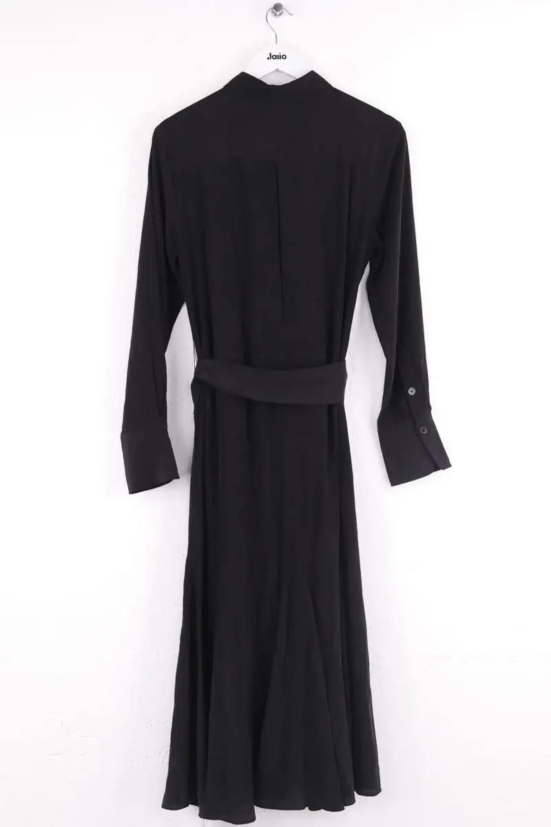 Robe Equipment Noir en Soie