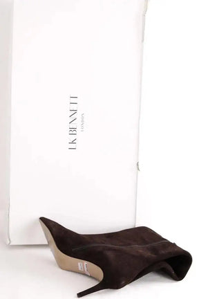 Bottes LK Bennett Astrid Marron en Daim