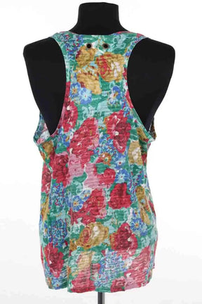 Top sans manche Maje Multicolore en Lin