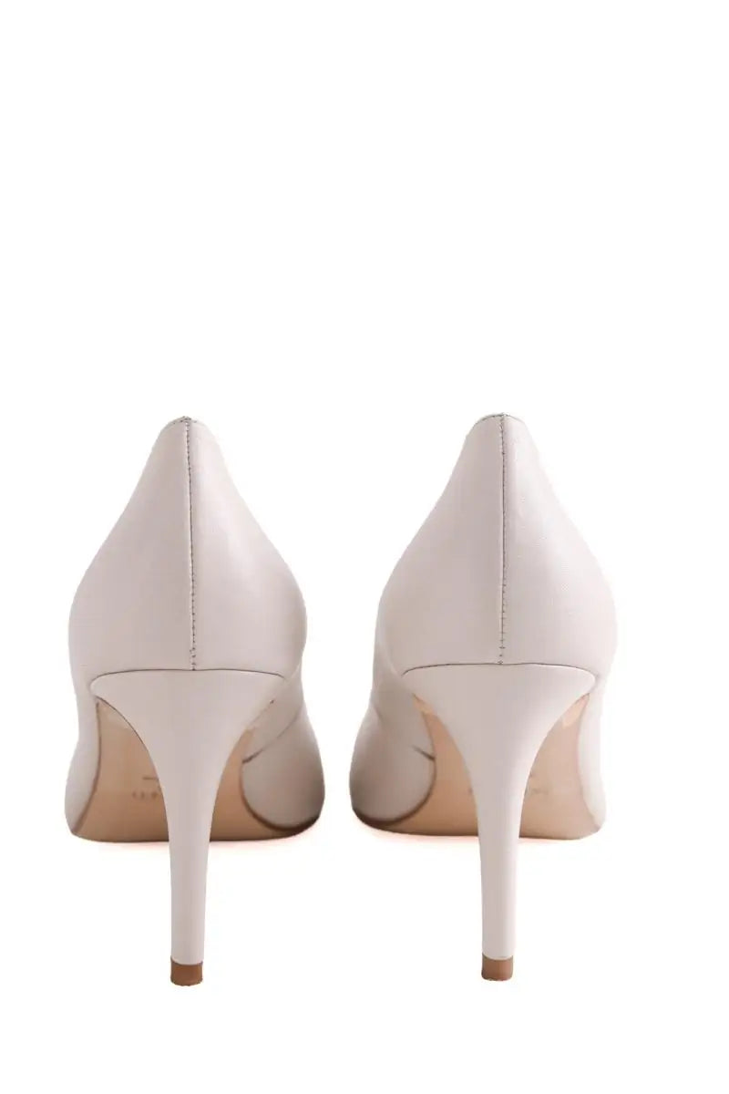 Talons LK Bennett Floret Ecru en Cuir