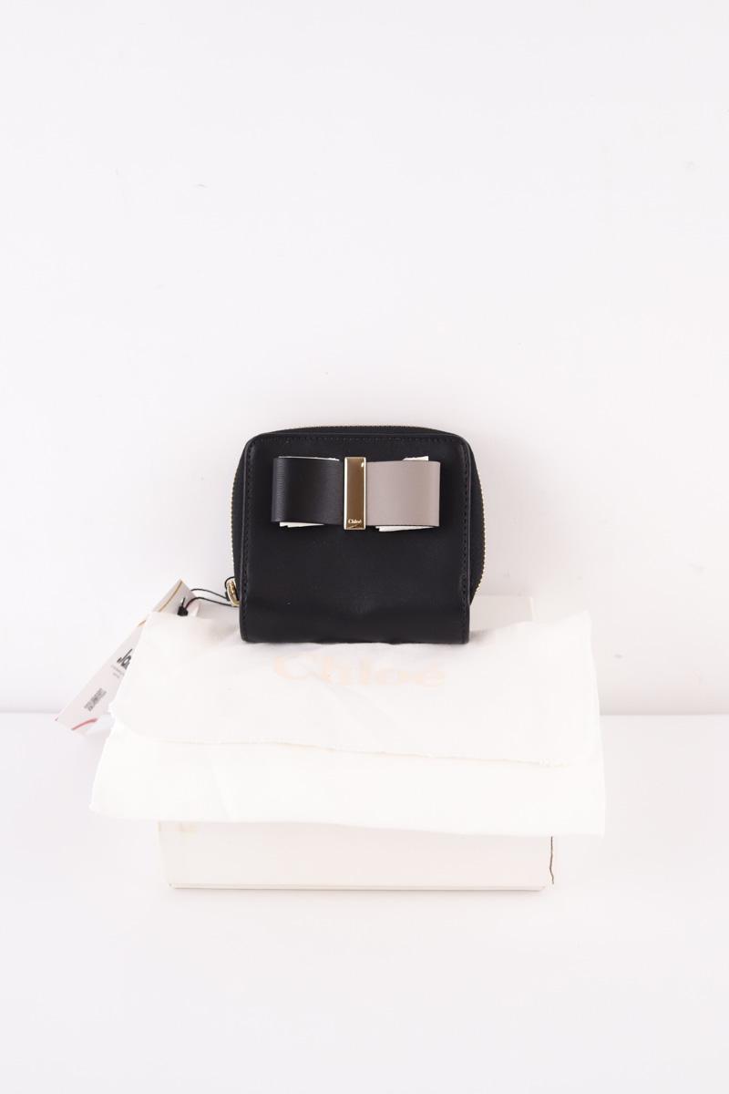 Portefeuille Chloé  Noir
