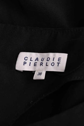 Blouse Claudie Pierlot Noir en Synthétique