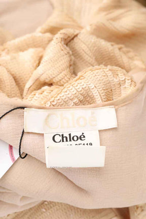 Top Chloé  Beige