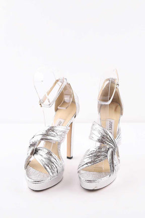 Talons Jimmy Choo  Argent
