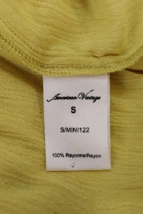 T-shirts American Vintage  Jaune