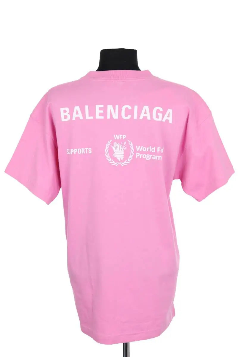 T-shirt Balenciaga Rose en Coton