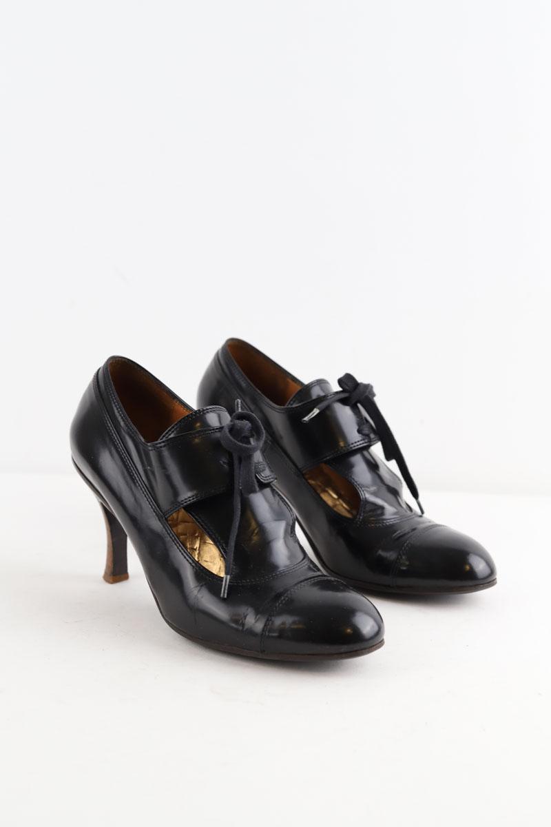 Talons Dries Van Noten  Marron