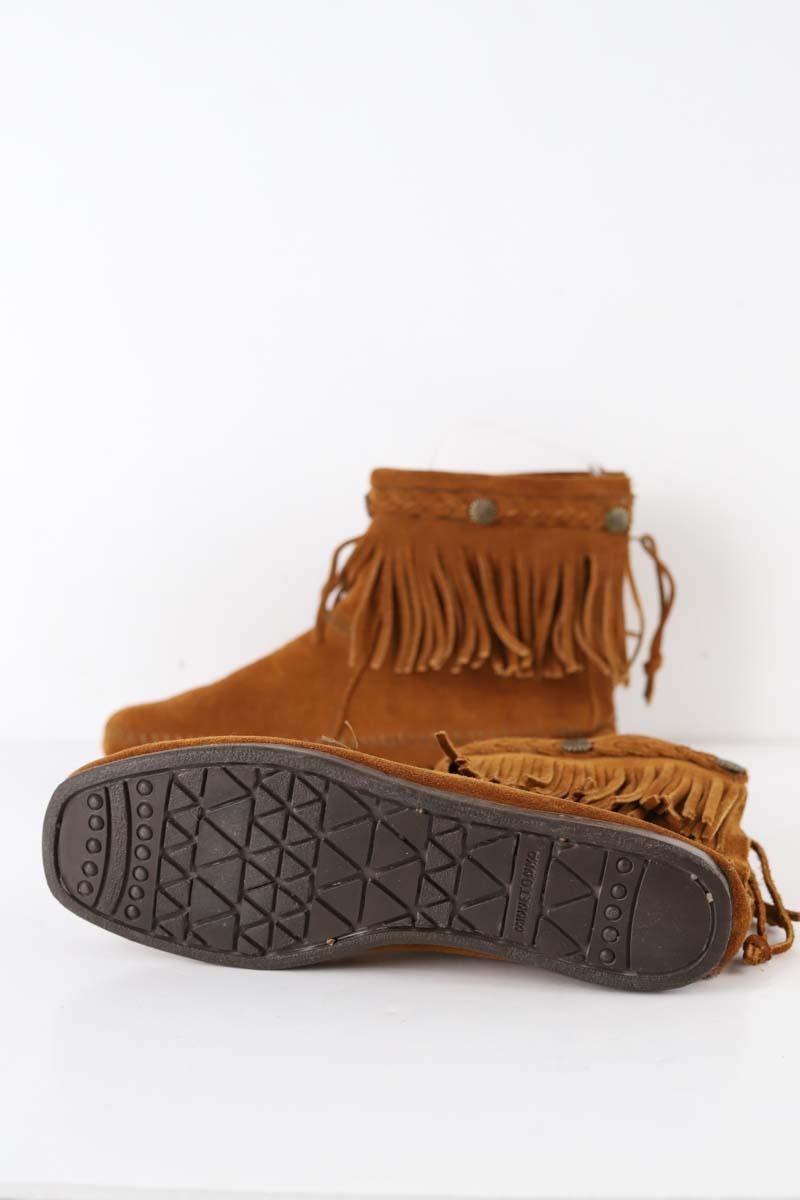 Boots Minnetonka  Marron