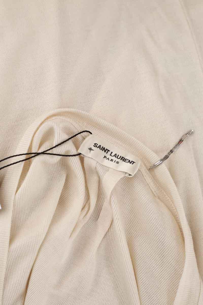 T-shirts Saint Laurent  Ecru