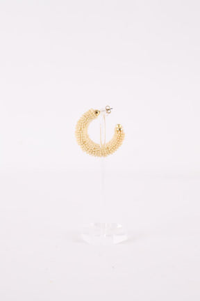 Boucles d'oreilles Sézane  Blanc