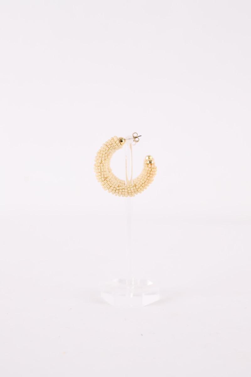 Boucles d'oreilles Sézane  Blanc