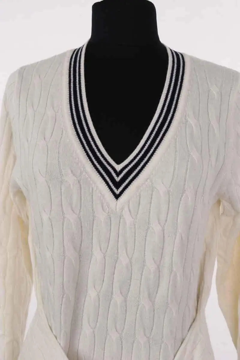 Pull Sandro Beige en Laine